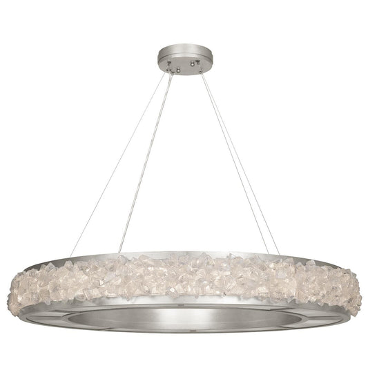 Fine Art Lamps Arctic Halo 38 Inch Large Pendant Cp109788