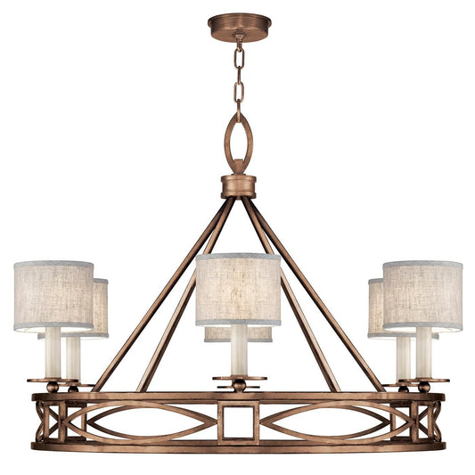 Fine Art Lamps Cienfuegos 39 Inch 6 Light Chandelier Cp110607