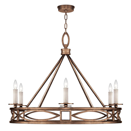Fine Art Lamps Cienfuegos 37 Inch 6 Light Chandelier Cp110606