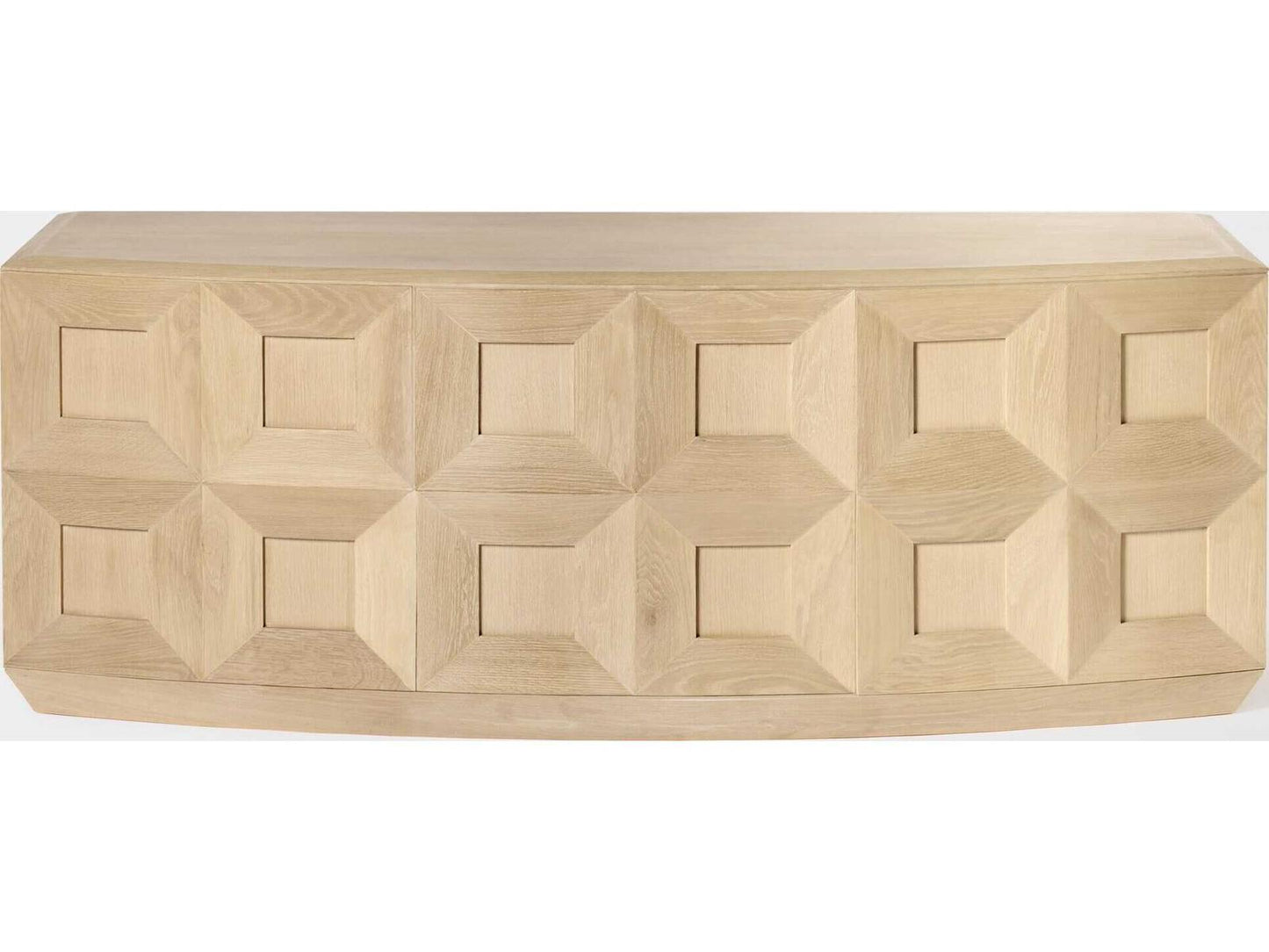 Stilo 75-Inch Oak Wood Media Console in Natural Finish