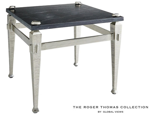 Square Marble End Table