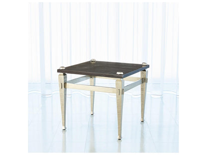 Square Marble End Table