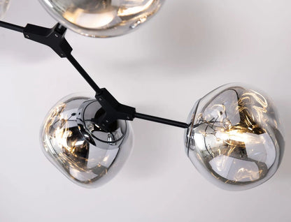 Galaxy Ball Glass Crystal Chandelier