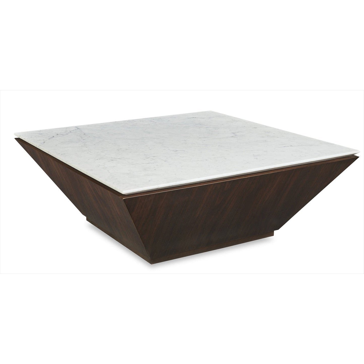 Century Furniture Compositions Cocktail Table with Marble Top
