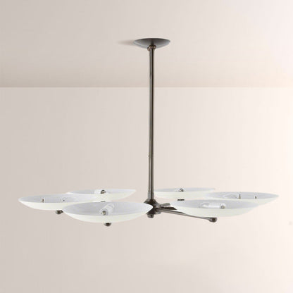Grant Round Dish-shaped Chandelier