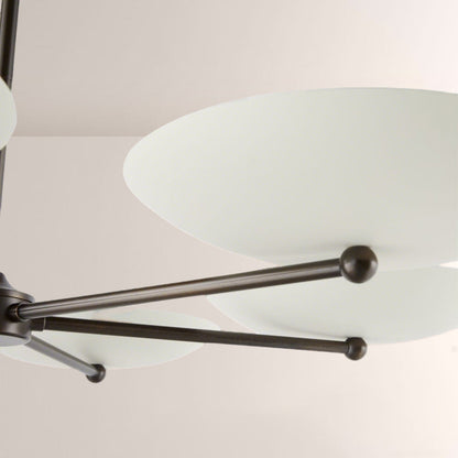 Grant Round Dish-shaped Chandelier