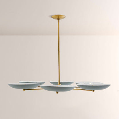Grant Round Dish-shaped Chandelier