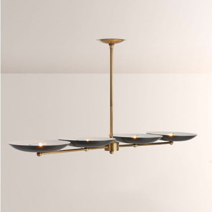 Grant Linear Dish-shaped Chandelier