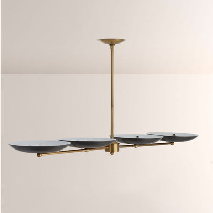 Grant Linear Dish-shaped Chandelier