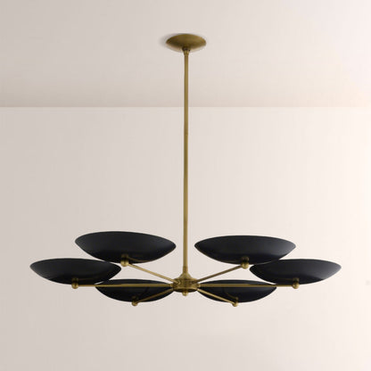 Grant Round Dish-shaped Chandelier