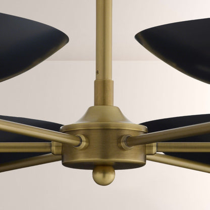 Grant Round Dish-shaped Chandelier