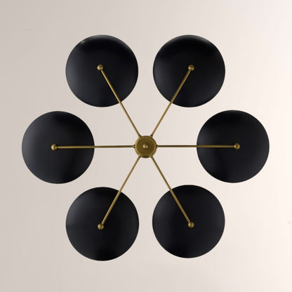 Grant Round Dish-shaped Chandelier