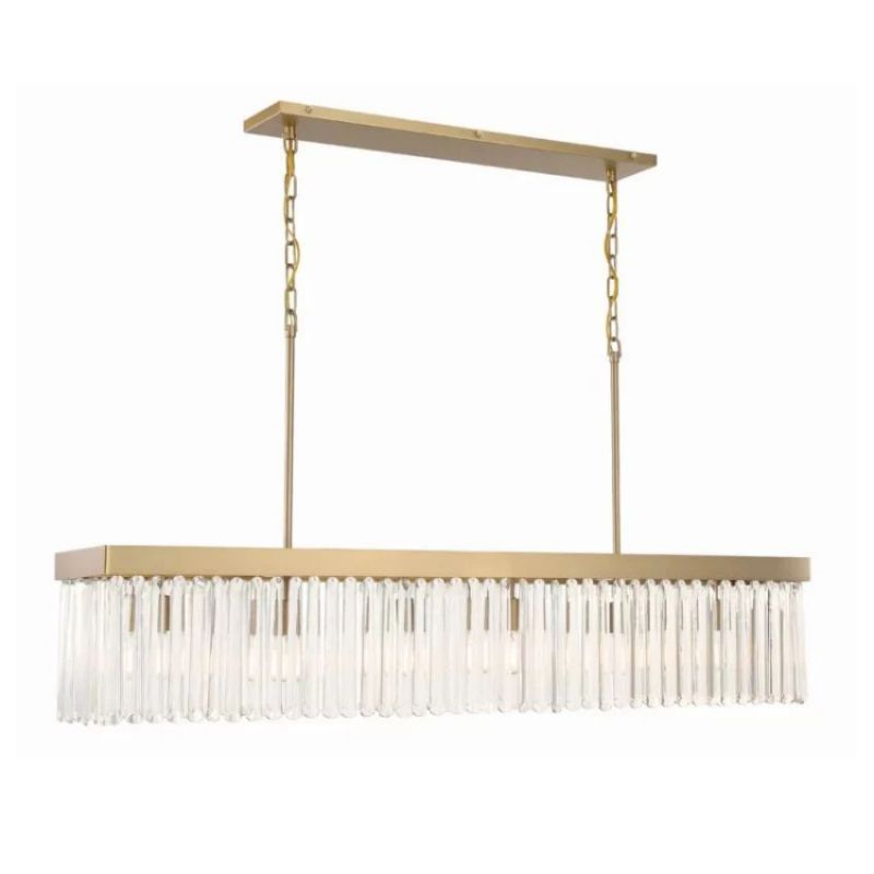 Grent Crystal Rectangle Chandelier