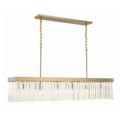 Grent Crystal Rectangle Chandelier