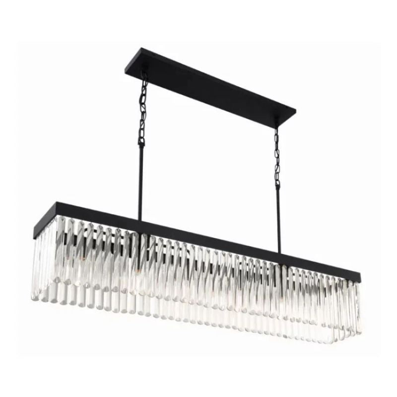 Grent Crystal Rectangle Chandelier