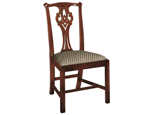 Chippendale Upholstered Side Dining Chair