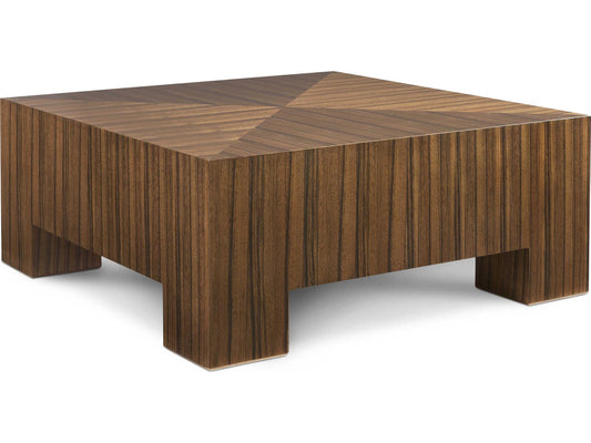 Journey The World Square Wood Vienna Cocktail Table