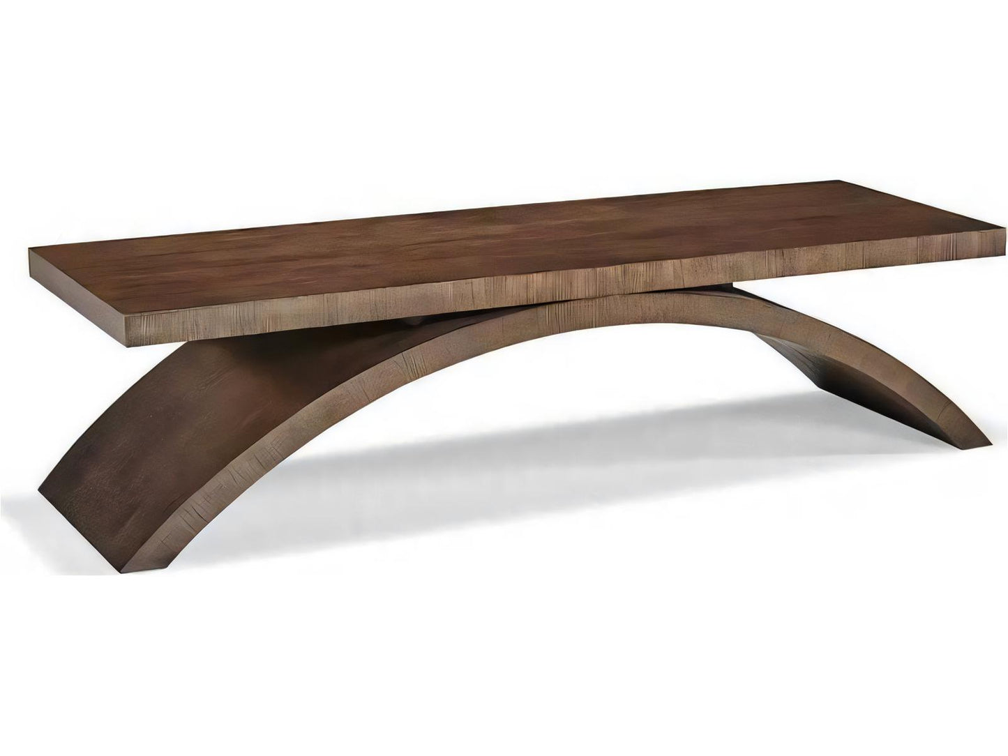 Modern Retreat Rectangular Coffee Table in Modern Walnut