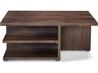 Modern Retreat Rectangle Coffee Table in Modern Walnut