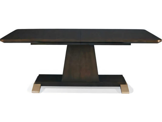 Westport Rectangular Wood Extension Dining Table in Cotswold Finish