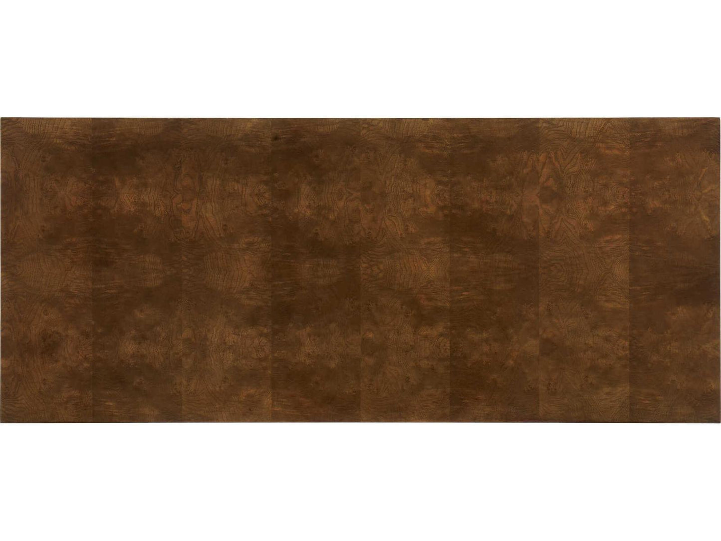 Grangier Rectangular Wood Cotswold Coffee Table with Brass Stretcher