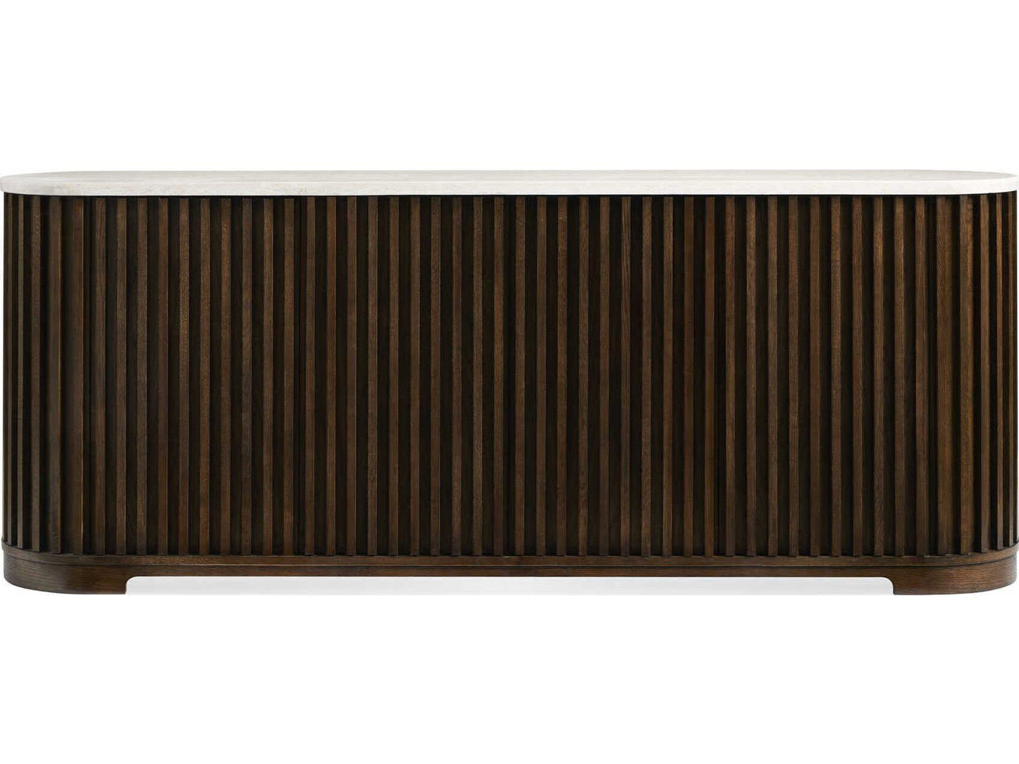 Revival 81 Oasis Oak Wood Credenza in Equestrian Brown