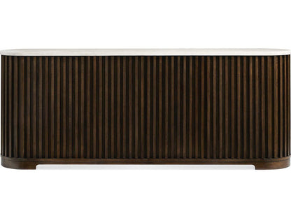 Revival 81 Oasis Oak Wood Credenza in Equestrian Brown