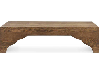 Revival 81 Belmont Rectangle Coffee Table in Medium Oak