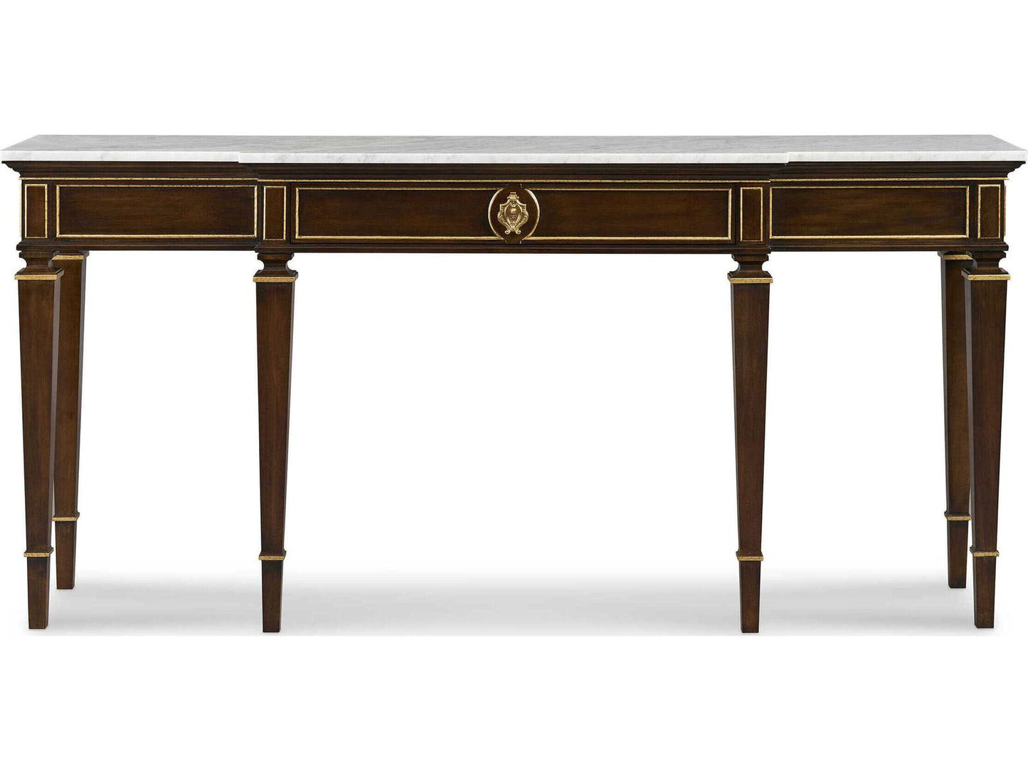 Cotswold Rectangular Stone Top Console Table
