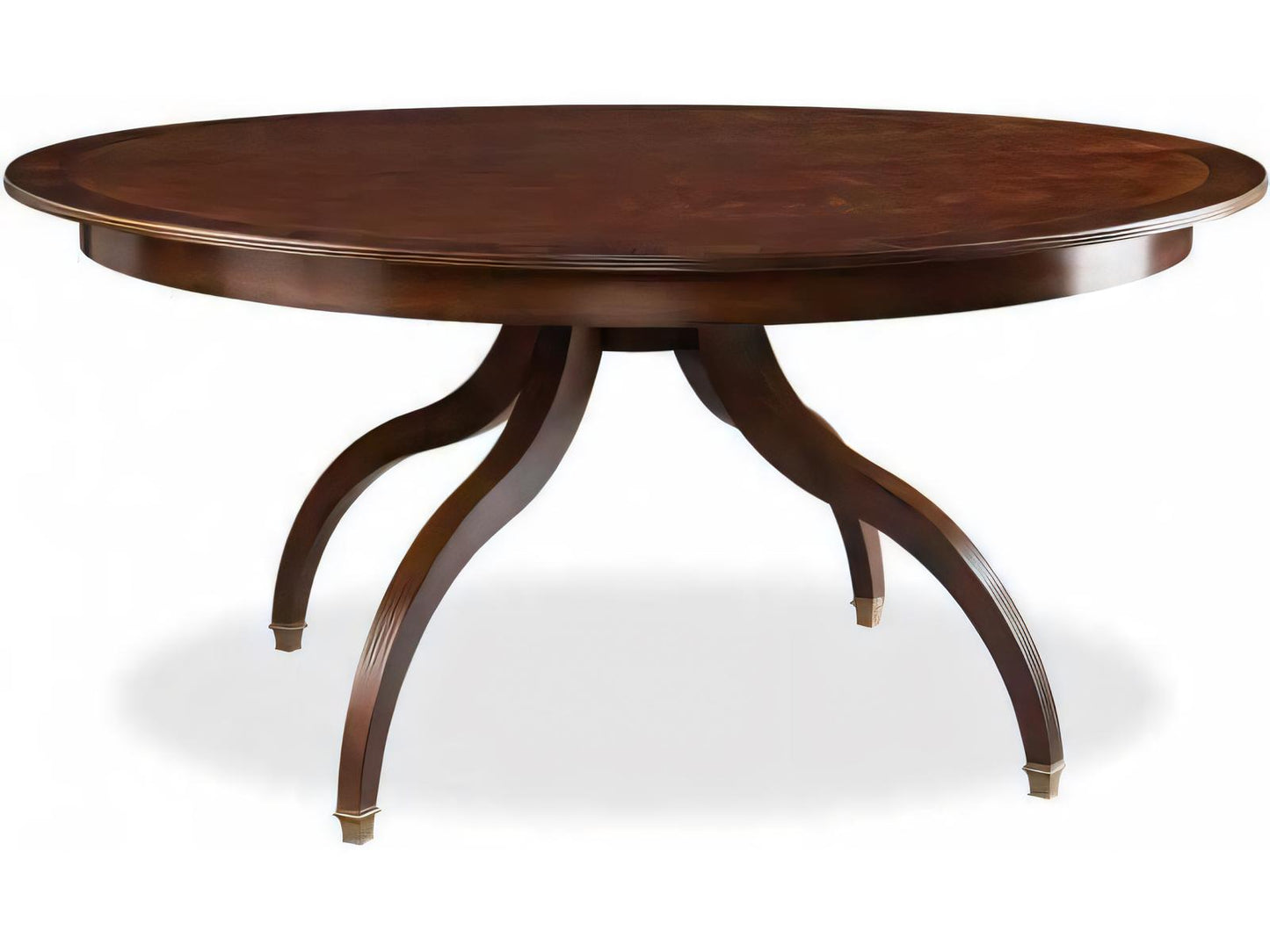 Innovation 88-Inch Oval to Rectangle Dining Table in Modern Walnut