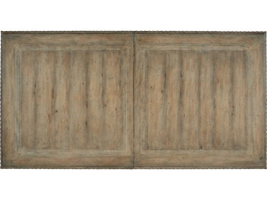 Castella Rectangle Dining Table with Two Leaves in Antique Slate