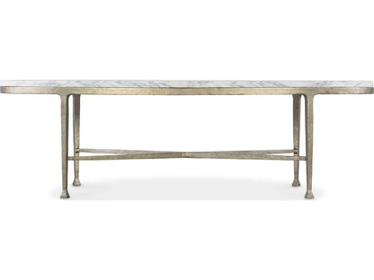 Jules Round Marble Gold Coffee Table