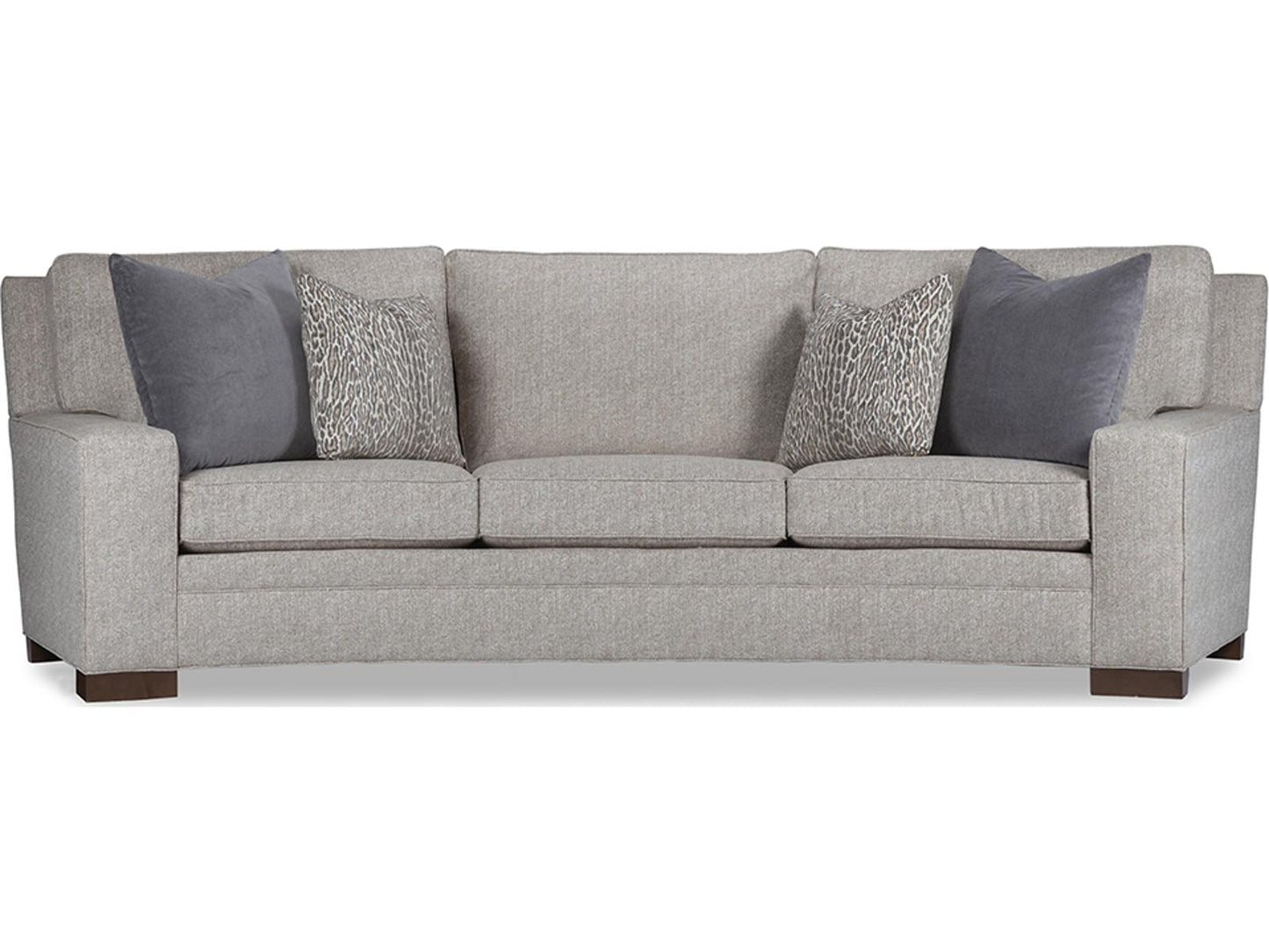 3-Seat Unwind Upholstered Sofa with Tall Back
