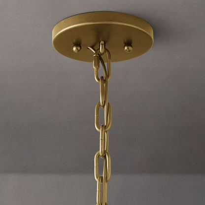Harson Crystal Round Chandelier 43"