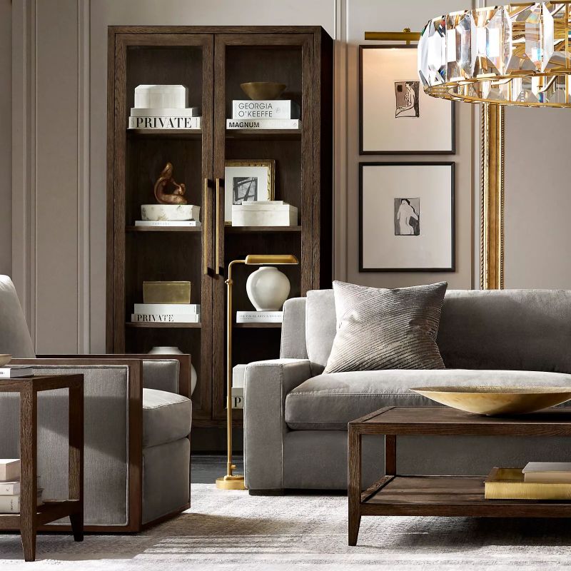 Harson Crystal Round Chandelier 43"