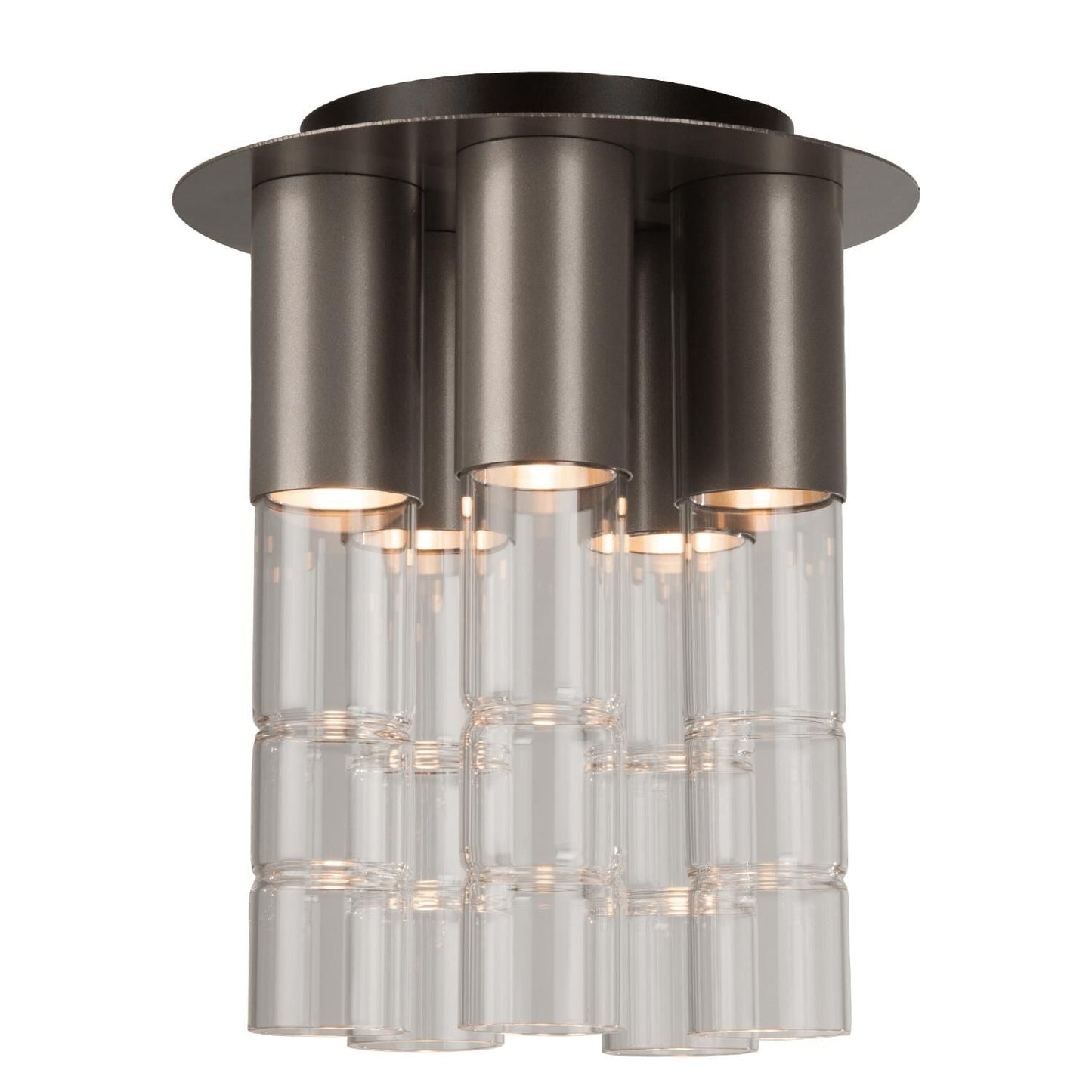Hammerton Studio Bamboo 12 Inch 5 Light Led Flush Mount Cp415973
