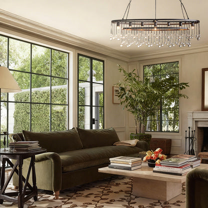 Aubluxe Oval Chandelier