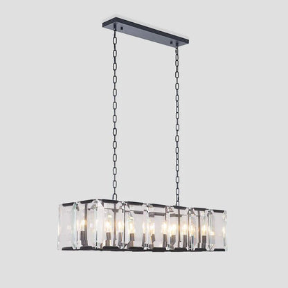 Harson Crystal Rectangular Chandelier
