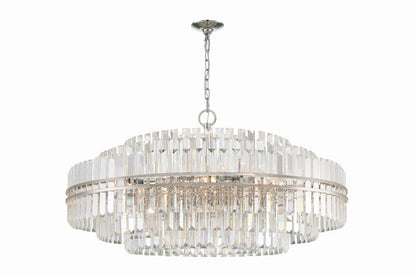 Hayer Round Crystal 32 Light Chandelier