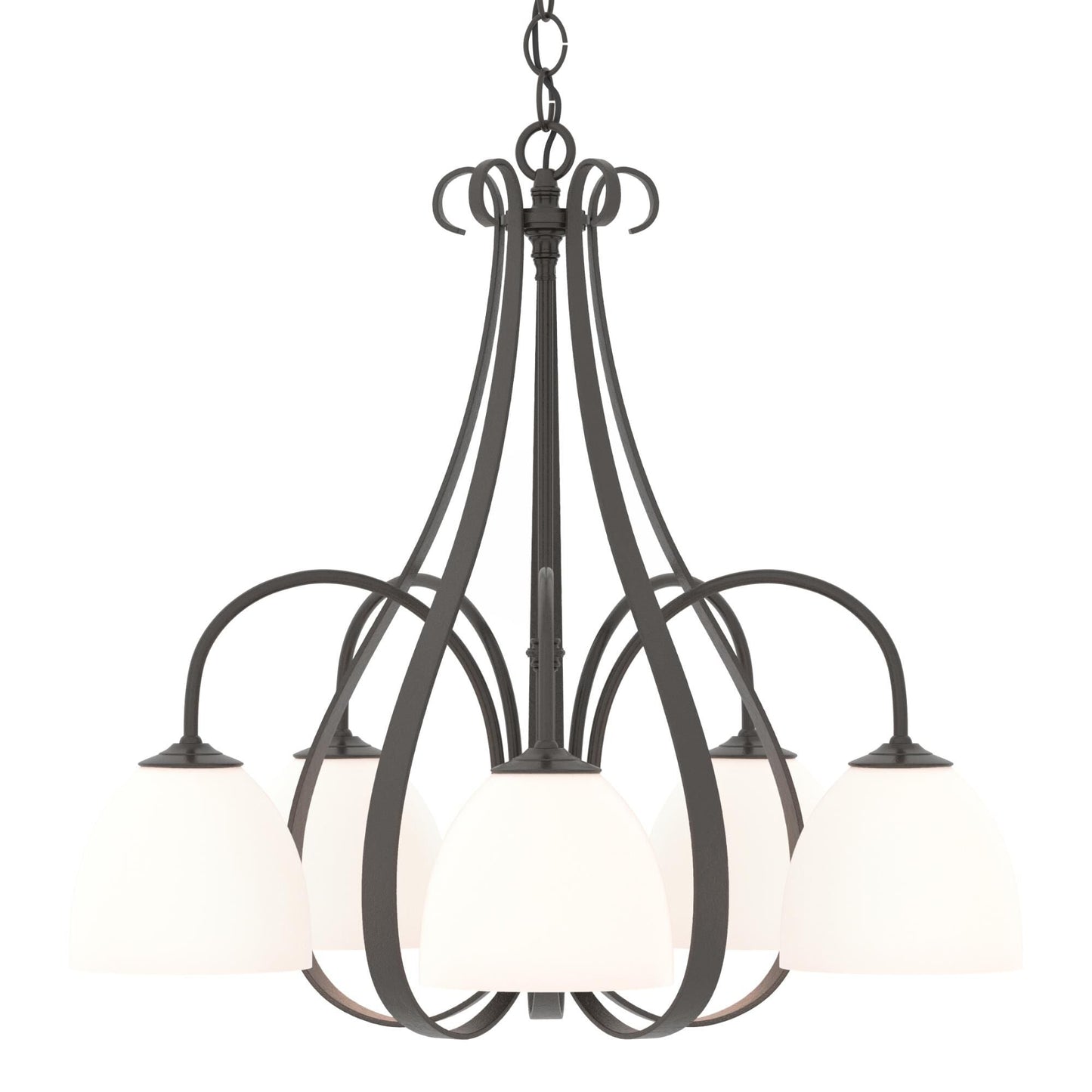Hubbardton Forge Sweeping 24 Inch 5 Light Chandelier Cp7434