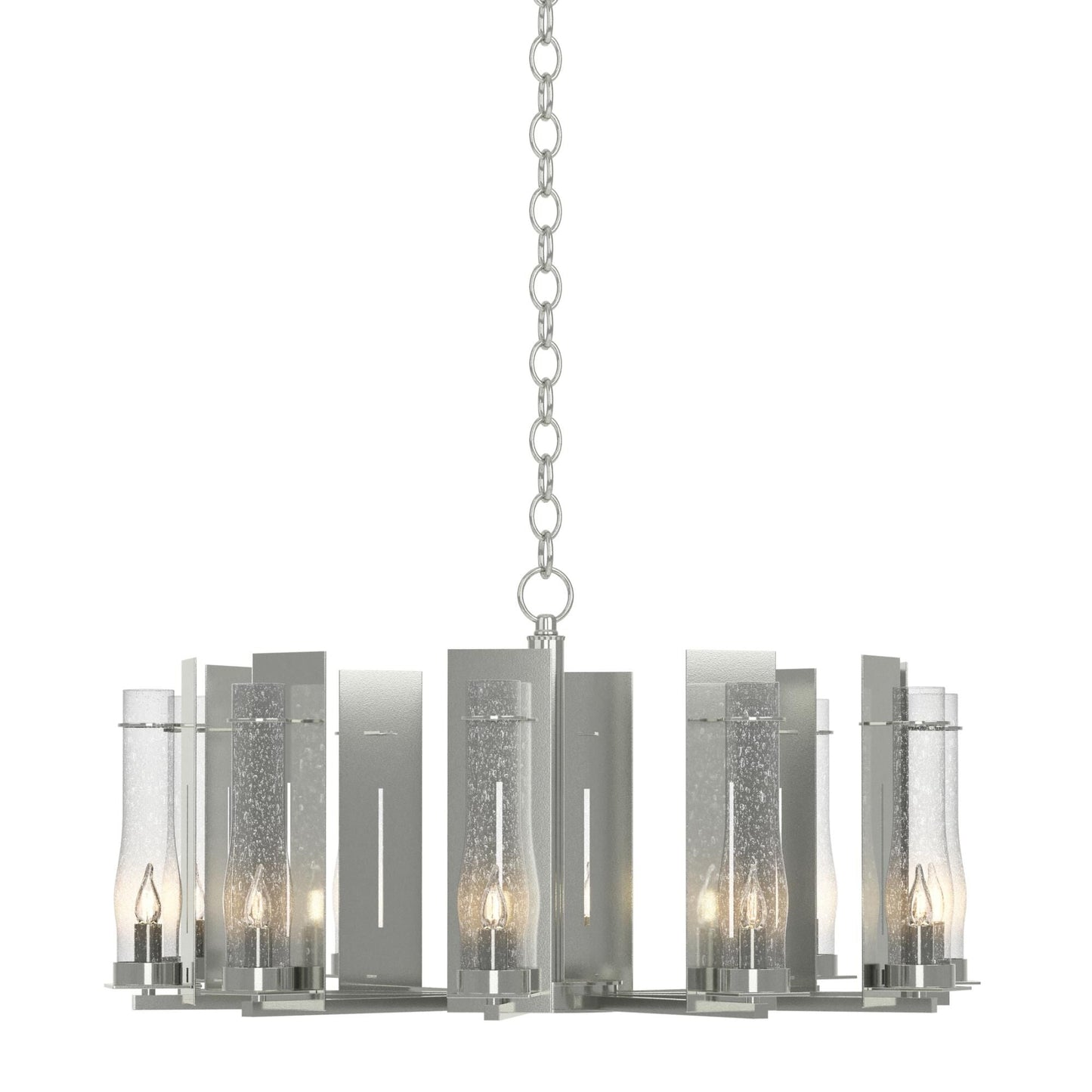 Hubbardton Forge New Town 30 Inch 10 Light Chandelier Cp8170