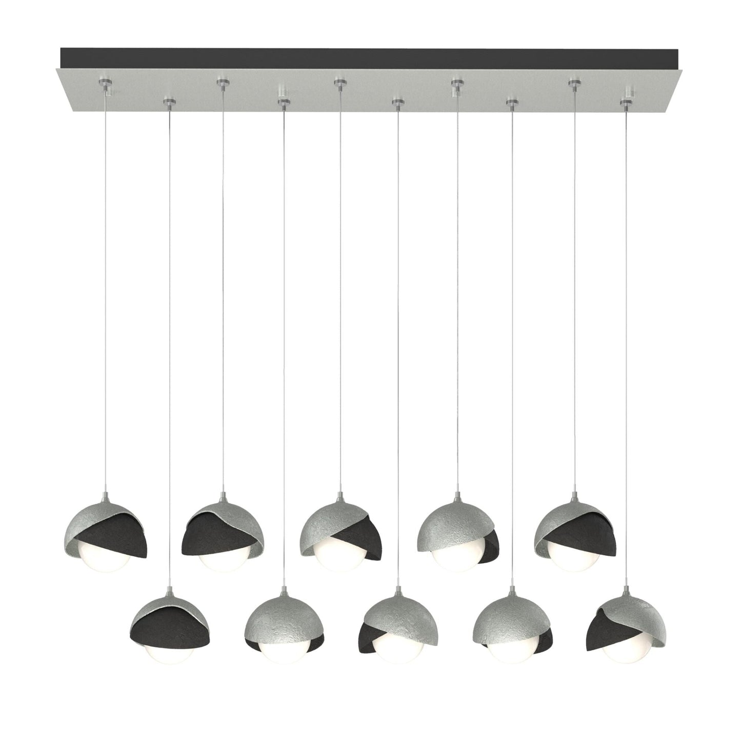 Hubbardton Forge Brooklyn 44 Inch 10 Light Led Linear Suspension Light Cp737770