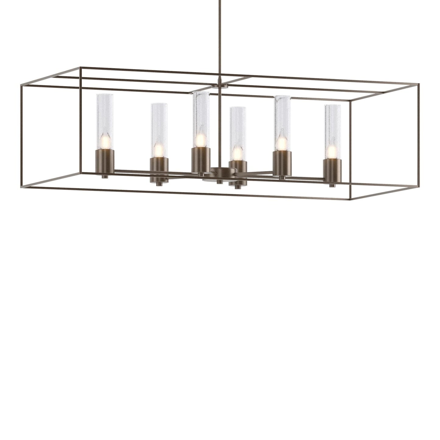 Hubbardton Forge Portico 42 Inch 6 Light Linear Suspension Light Cp18776