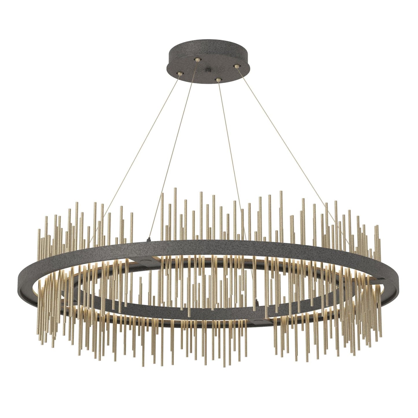 Hubbardton Forge Gossamer 38 Inch Led Chandelier Cp421412
