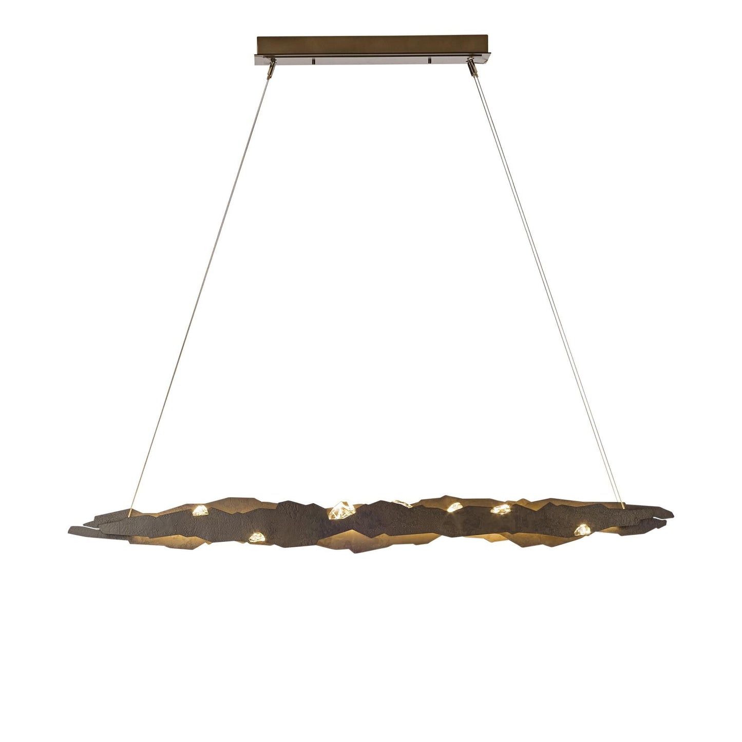 Hubbardton Forge Trove 52 Inch Led Linear Suspension Light Cp19002