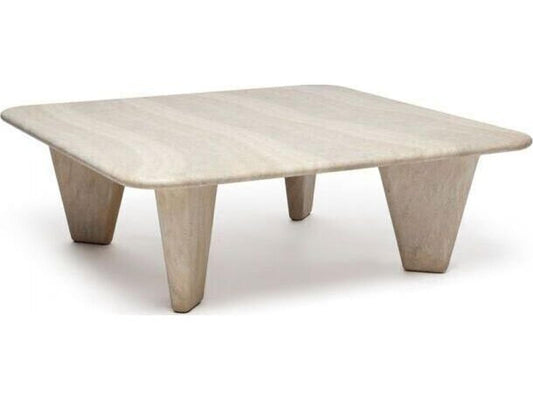 Lavenue Square Concrete Cavern Coffee Table