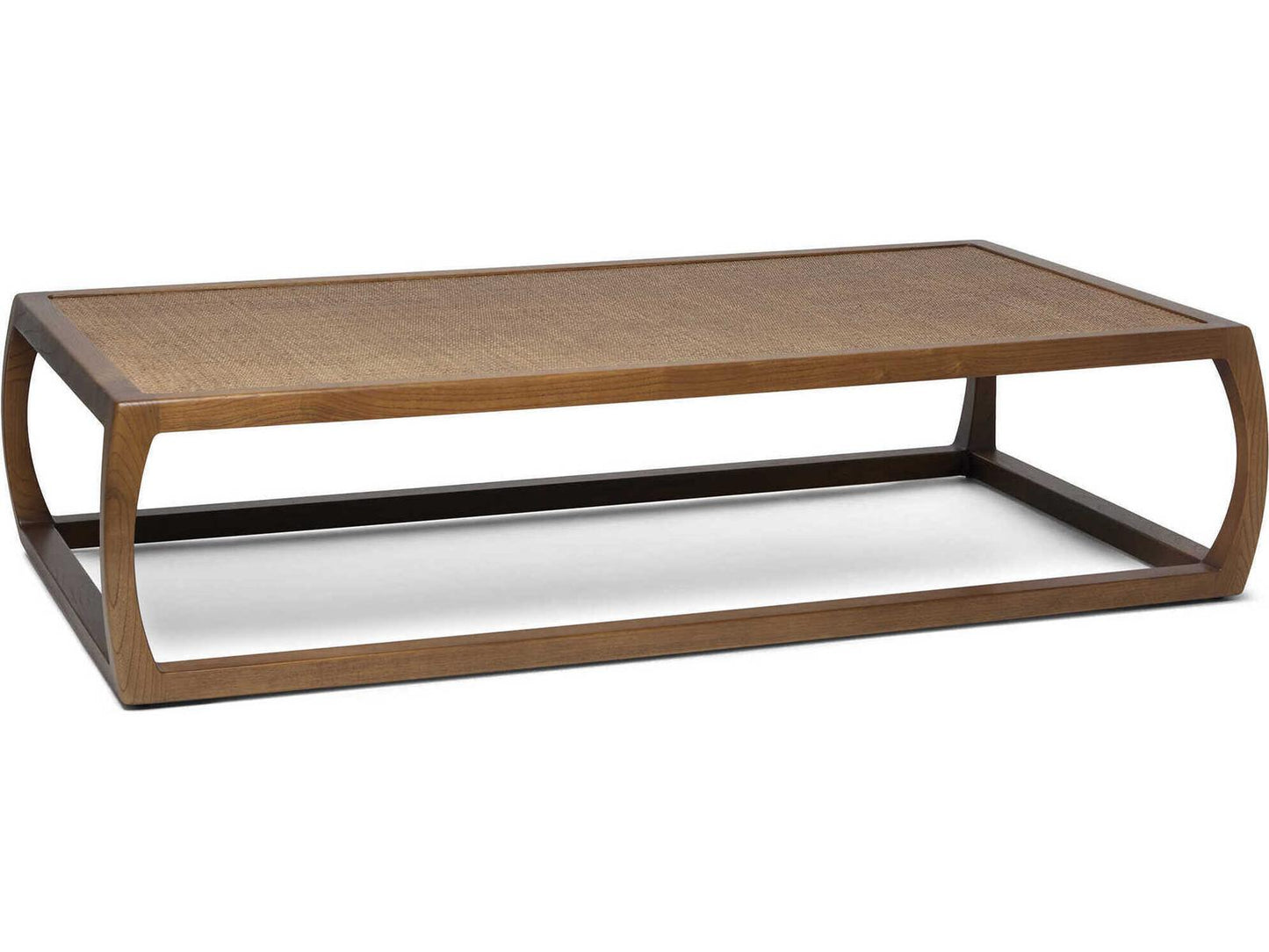 Wandsworth Rectangular Wood Coffee Table in Pecan