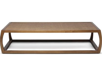 Wandsworth Rectangular Wood Coffee Table in Pecan