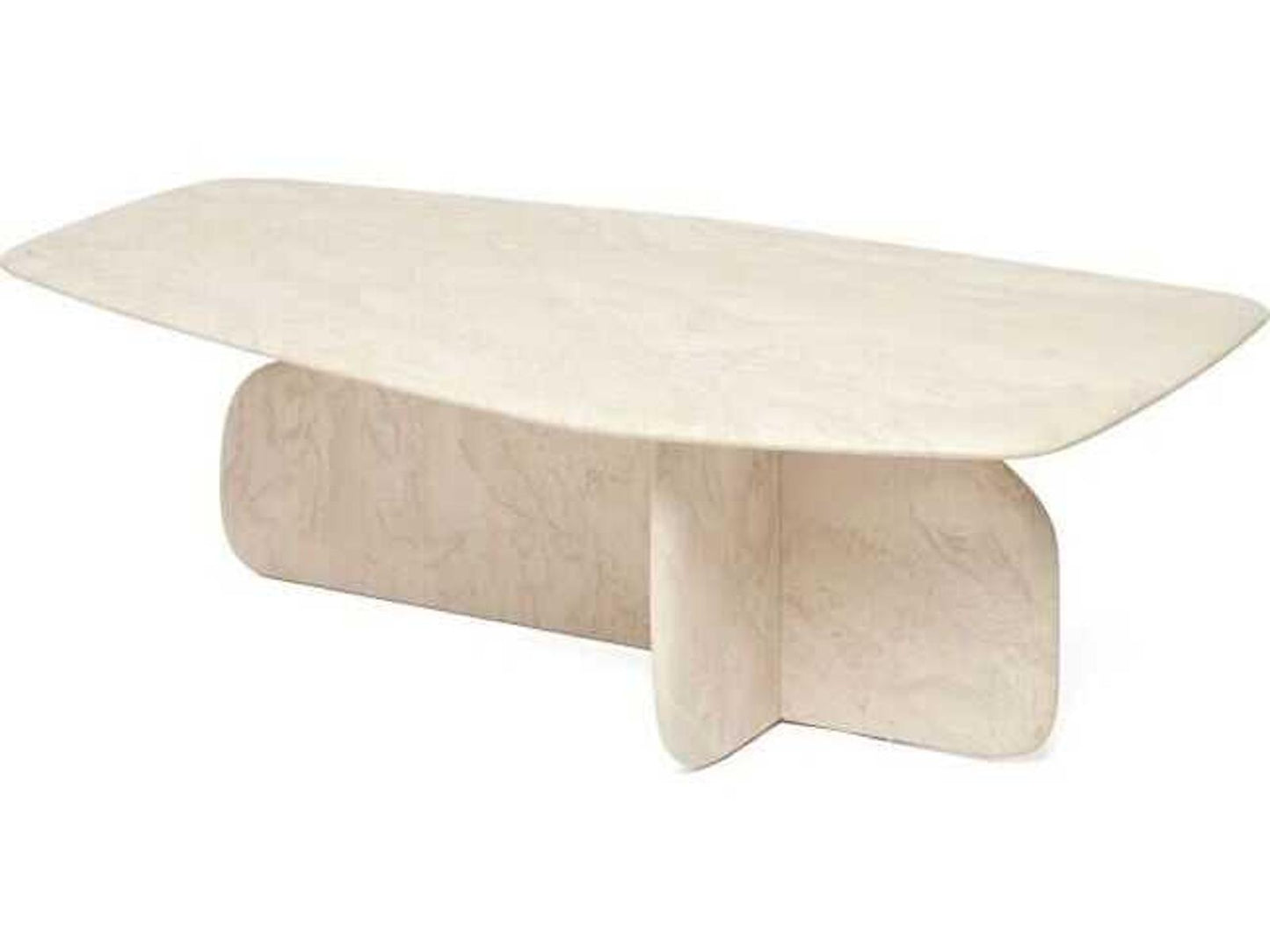 Celine Free Form Marble Coffee Table in Arabescato