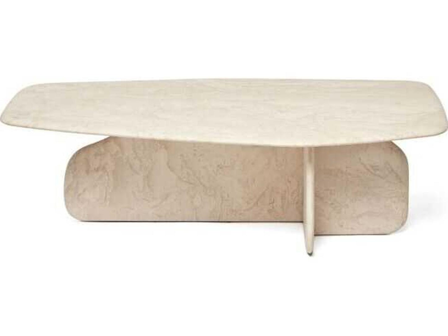 Celine Free Form Marble Coffee Table in Arabescato